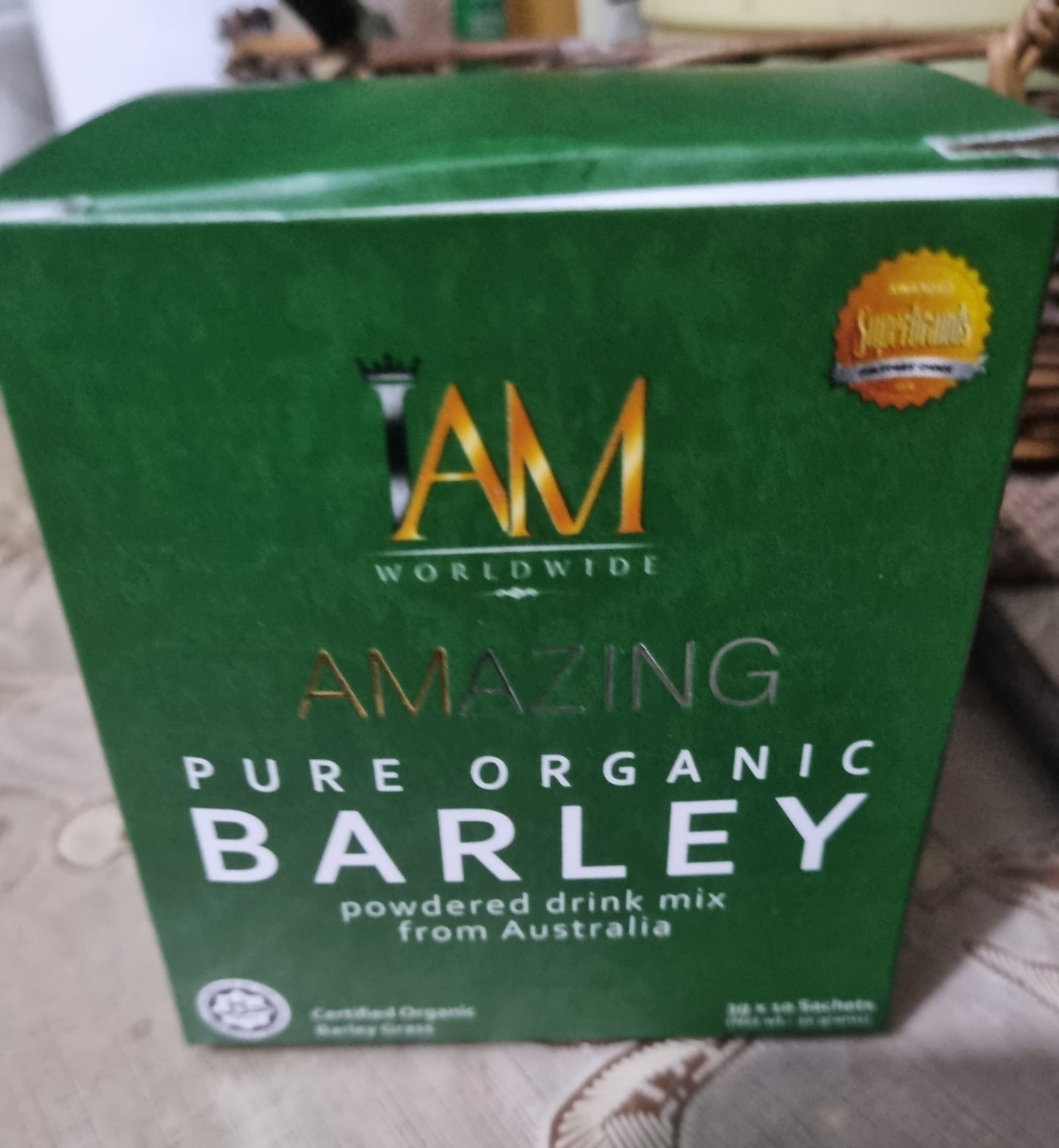 PURE ORGANIC BARLEY POWDERED DRINK MIX